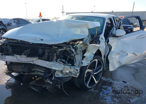 2020 Honda Accord Sport из США, поврежденный, VIN 1HGCV1F37LA078152